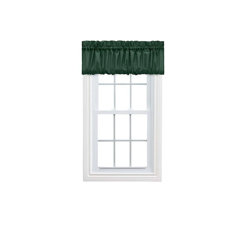 Ellis Stacey 1.5" Rod Pocket High Quality Fabric Solid Color Window Balloon Valance 60"x15" Harvest