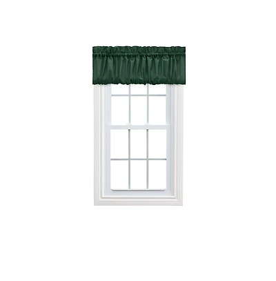 Ellis Stacey 1.5" Rod Pocket High Quality Fabric Solid Color Window Balloon Valance 60"x15" Harvest