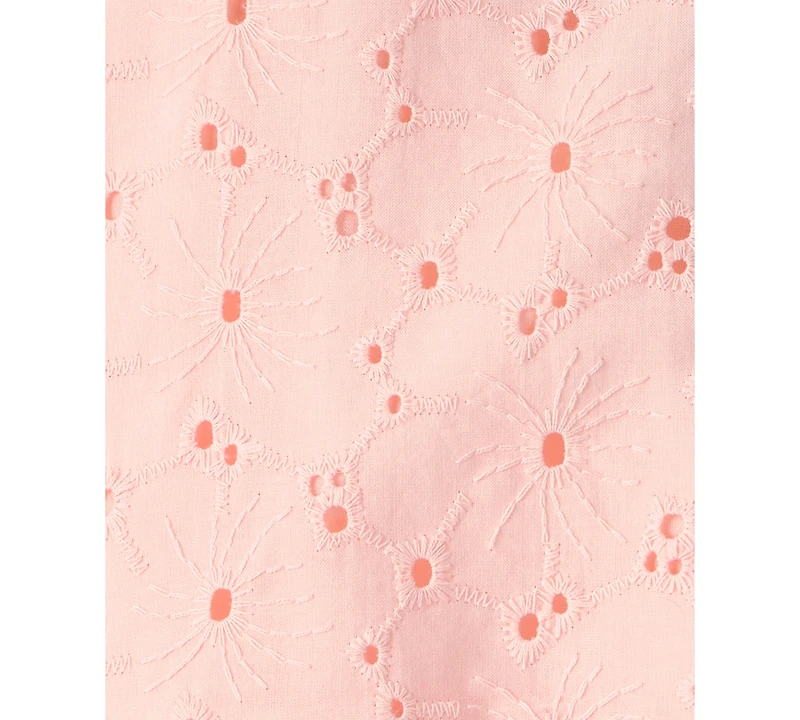 Carter's Girls' Toddler 2T-5T Sleeveless Eyelet Top