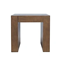 Jofran Taos Modern Rustic Square Dovetailed End Table