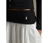 Polo Ralph Lauren Women's Shirred A-Line Skirt