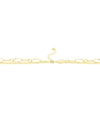 And Now This 18k Gold Plated Brass Short Long Necklace, Macy's Exclusive