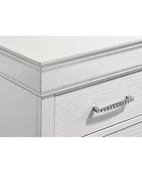 Streamdale Modern Brooklyn Nightstand Made With Wood In White