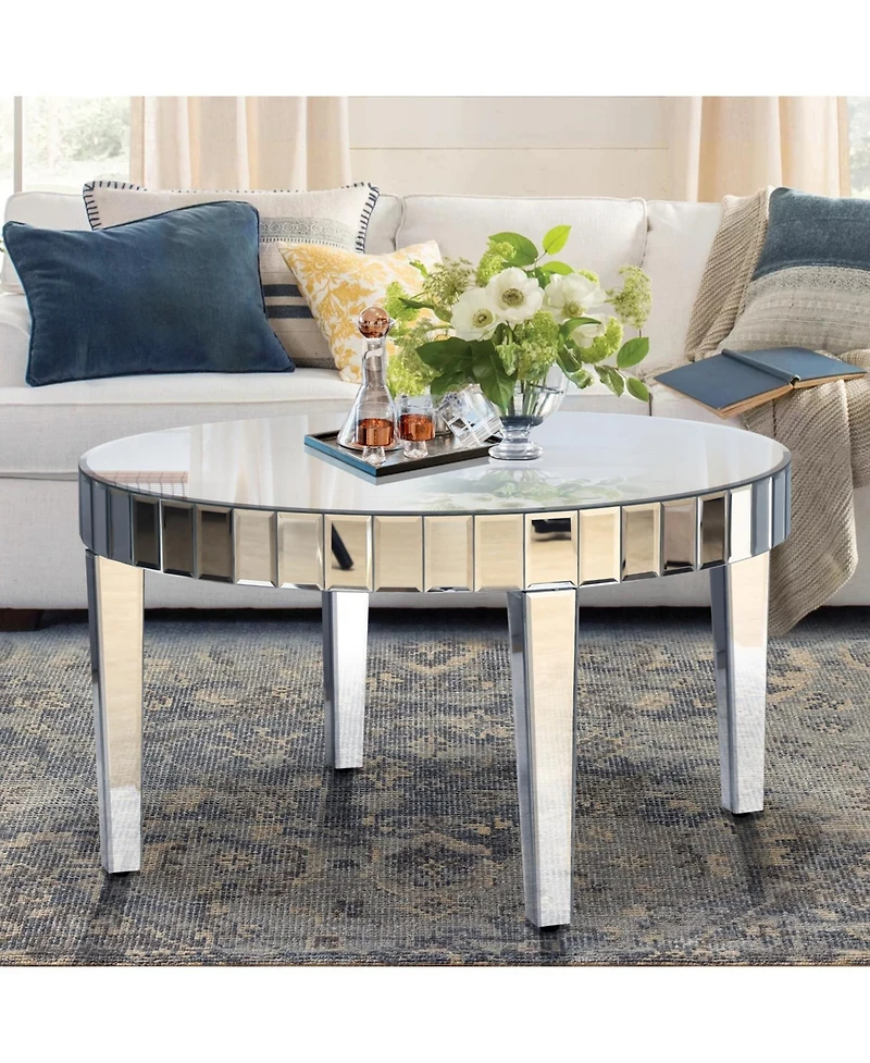 Streamdale Furniture Starburst Mirror Coffee Table
