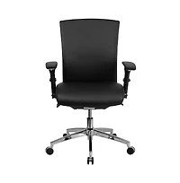 Emma+Oliver 24/7 300 lb. Rated Seat Slider Ergonomic Office Chair with Adjustable Lumbar