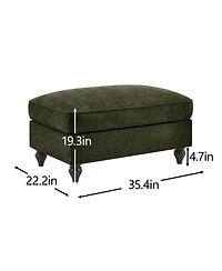Streamdale Furniture Ottoman Chenille