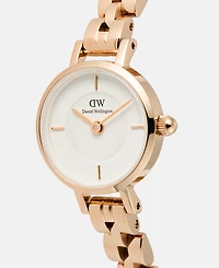 Daniel Wellington Women's Analog Rose Gold-Tone Stainless Steel Watch, 19mm