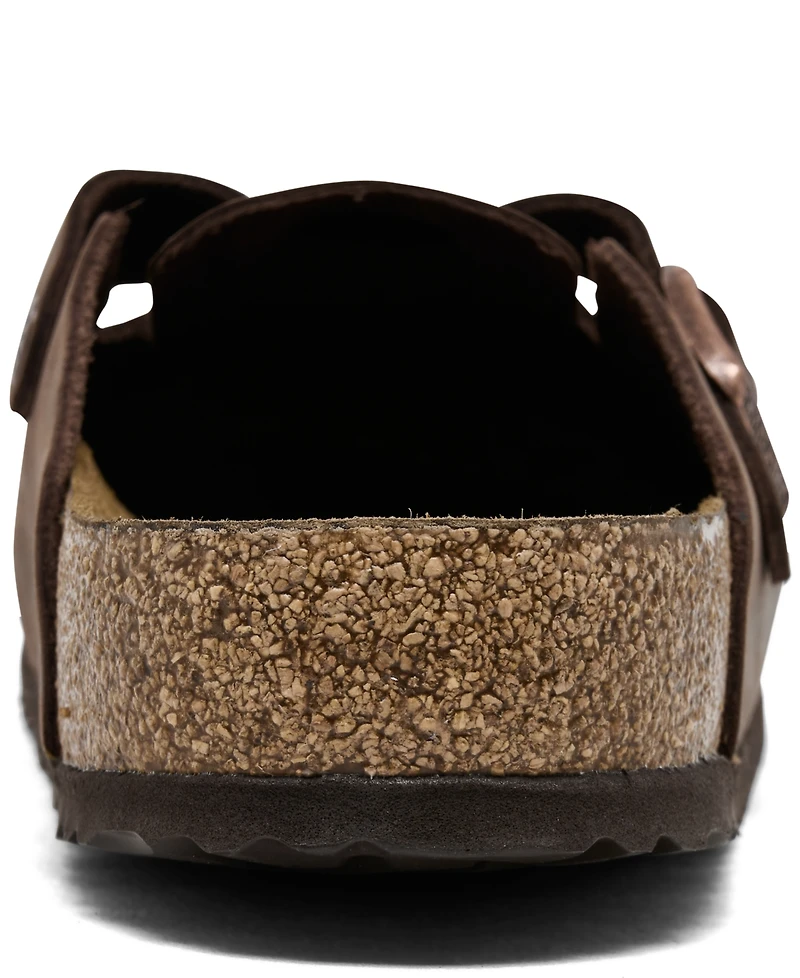 Birkenstock Men's Boston Oiled Leather Clogs from Finish Line