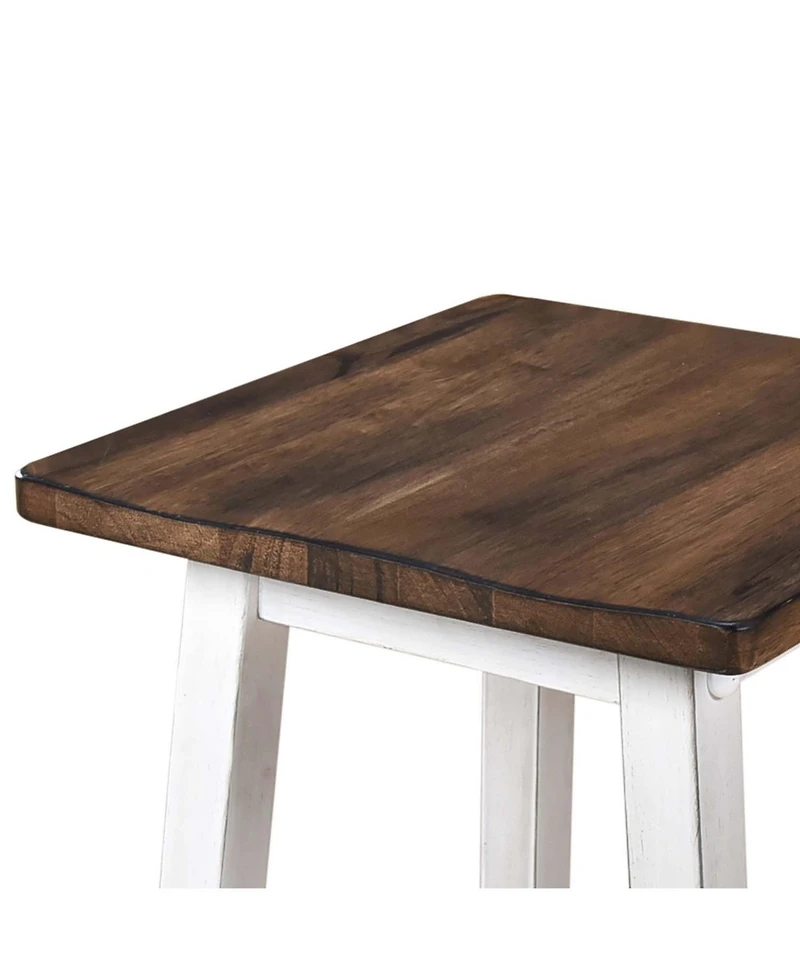 Streamdale Furniture Streamdale 3 Pieces Counter Set Hanging Stool Easy To Clean For Small Space