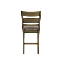 Liberty Furniture Slat Back Upholstered Dining Chair - Counter Height - Set of 2