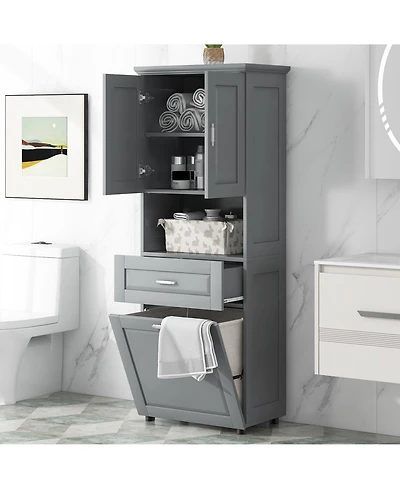 Lovmor High-Quality Mdf Storage Cabinet with Anti-Toppling Device