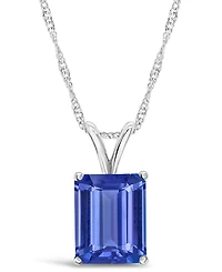 Macy's Tanzanite Pendant Necklace (2-3/4 ct. t.w.) 14k Yellow Gold (also White Gold)