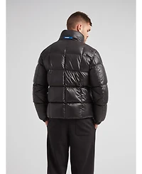 JACK1T Men's Ez Boxed Funnel Neck Puffer Jacket