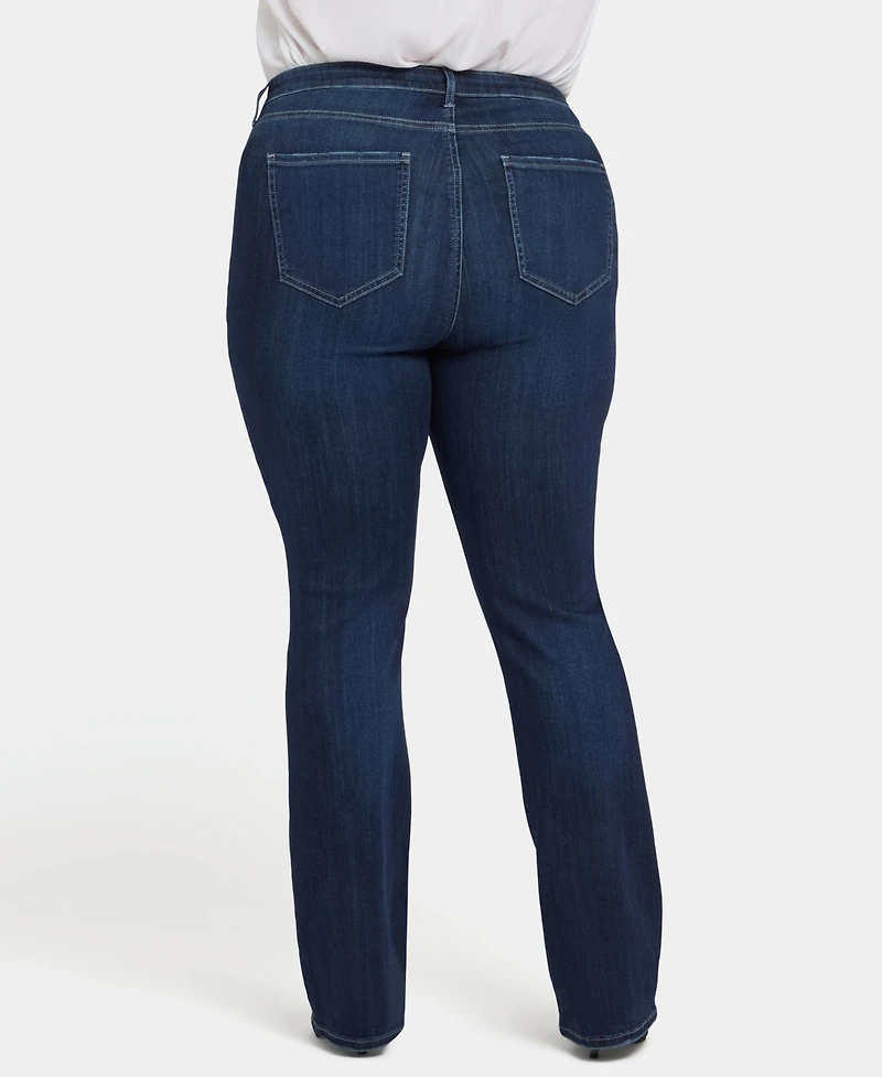 Nydj Plus Billie Mini Bootcut Jeans