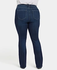 Nydj Plus Billie Mini Bootcut Jeans