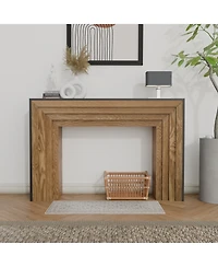 Lovmor 47in Modern Wood Console Table , Entryway Table, Sofa Table