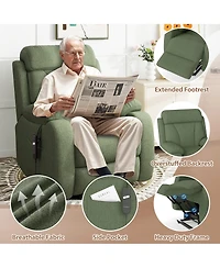 Boyel Living Power Lift Recliner for Elderly, Heavy Duty Lift Chair Recliners for Small Spaces, Electric Recliner Chairs