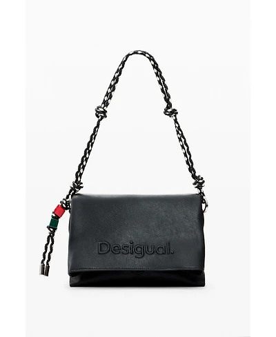 Desigual Women's Medium bag with logo charm