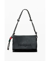 Desigual Women's Medium bag with logo charm