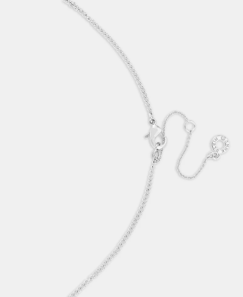 Anne Klein Stone Cup Chain Statement Necklace & Earrings Set