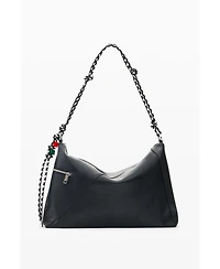 Desigual Women's Large bag with logo charm