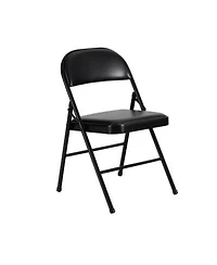 Peakform 5 Piece Folding Vinyl Tables and Chairs for Home Use and Indoor Spaces