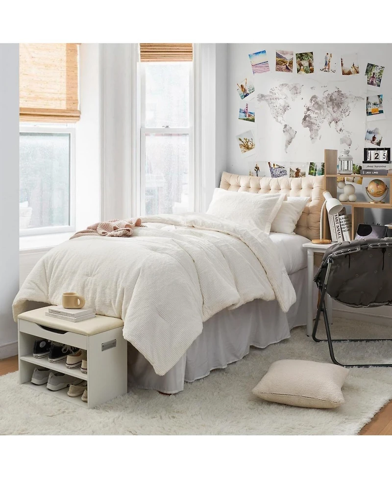 Coma Inducer Ribbed Oversized Comforter Set