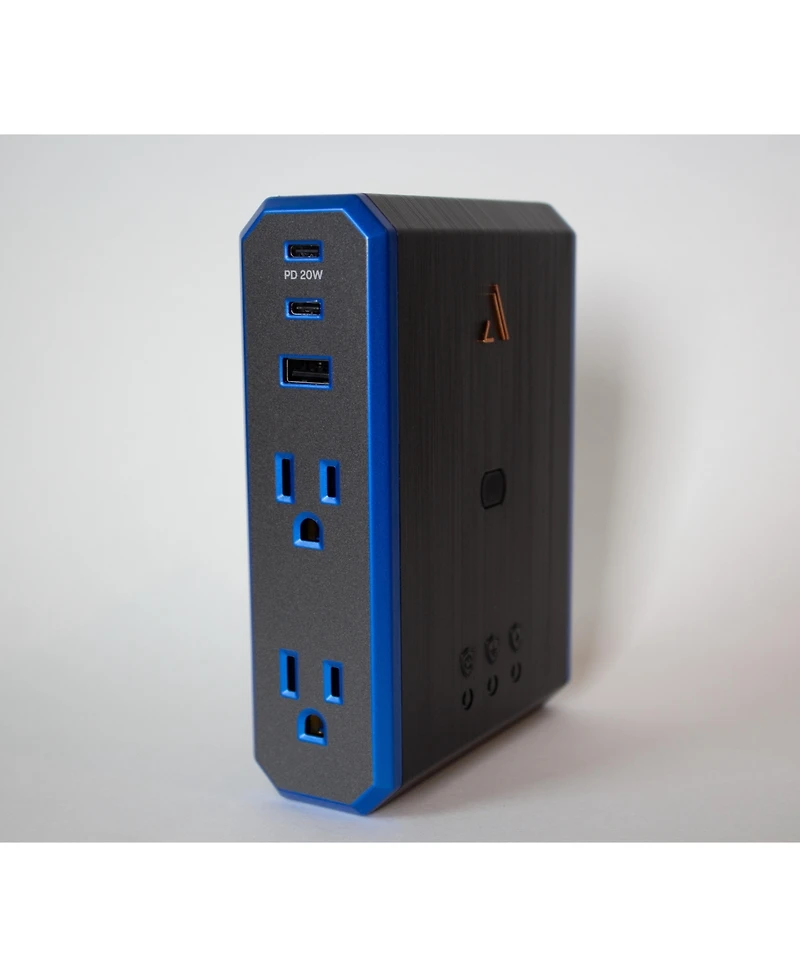 Austere V Series Power 4-Outlet Surge Protector With Omniport Usb & 20W Usb-c Pd Port