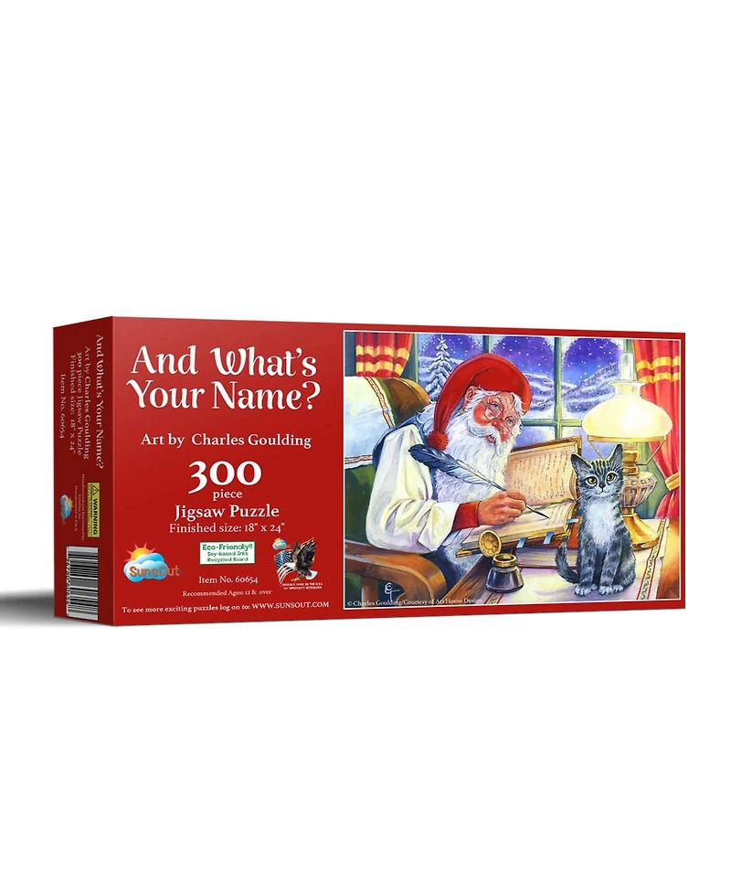 SunsOut And What's Your Name? 300 piece Jigsaw Puzzle for Adults