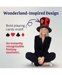 Dress Up America Whimsical Novelty Top Hat for Teens
