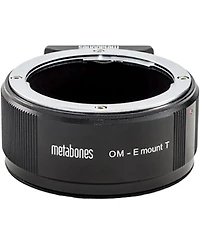 Metabones Olympus Om Lens to Sony E-Mount Camera T Adapter, Black Matte