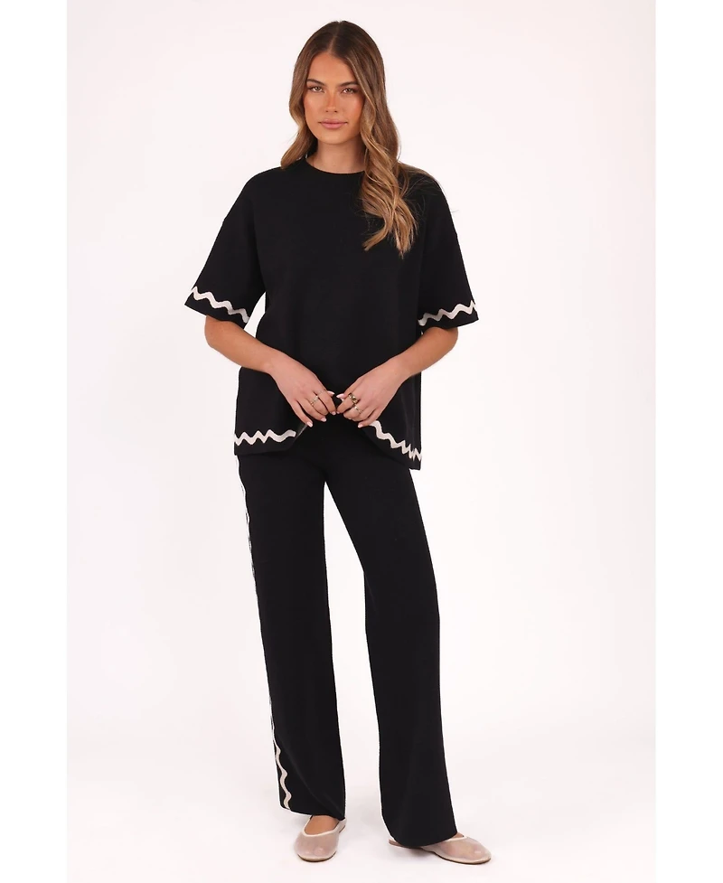 Petal and Pup Women's Vespa Knitted Pant