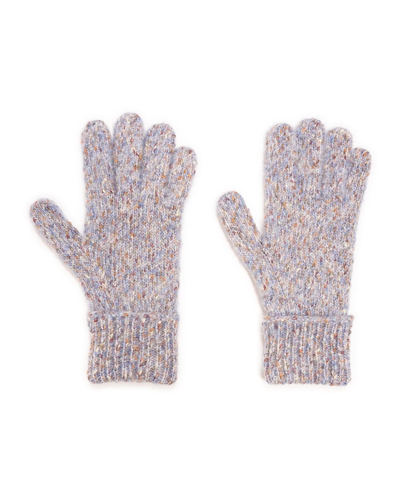 Muk Luks Women's Fuzzy Space Dye Cable Glove