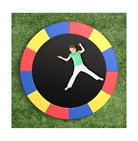 Hongge 16 Foot Trampoline Replacement Safety Pad with Fixing Straps