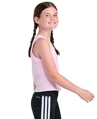 adidas Girls' 8-16 Sleeveless Rib Tank Top