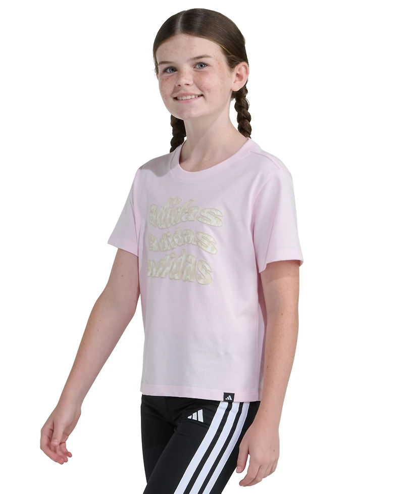 adidas Girls' 8-16 Short-Sleeve Graphic T-Shirt
