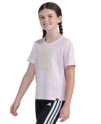 adidas Girls' 8-16 Short-Sleeve Graphic T-Shirt