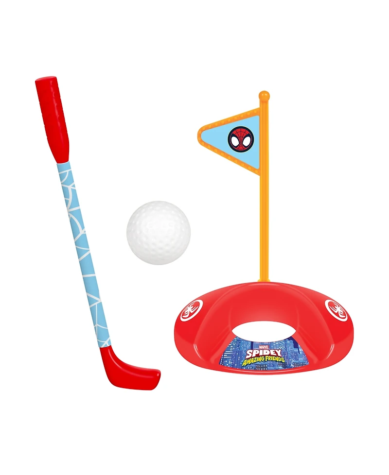 World Tech Toys Spidey And His Amazing Friends Mini Tabletop Golf Set