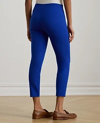 Lauren Ralph Twill Cropped Skinny Pant