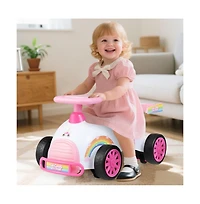 Hongge Kids Ride On Sliding Car with Music and Storage