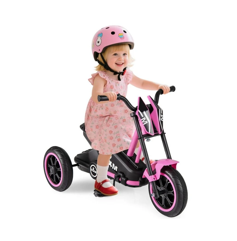 Hongge Kids Three Wheel Tricycle for Toddlers with Stable Design and Easy Control