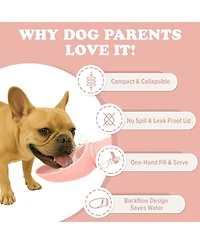 Puppington Collapsible Dog Water Bottle