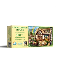 SunsOut Leprachaun House 300 piece Jigsaw Puzzle for Adults St. Patricks Day