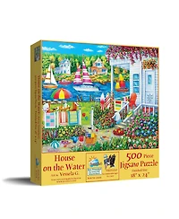 SunsOut House on the Water 500 piece Jigsaw Puzzle for Adults
