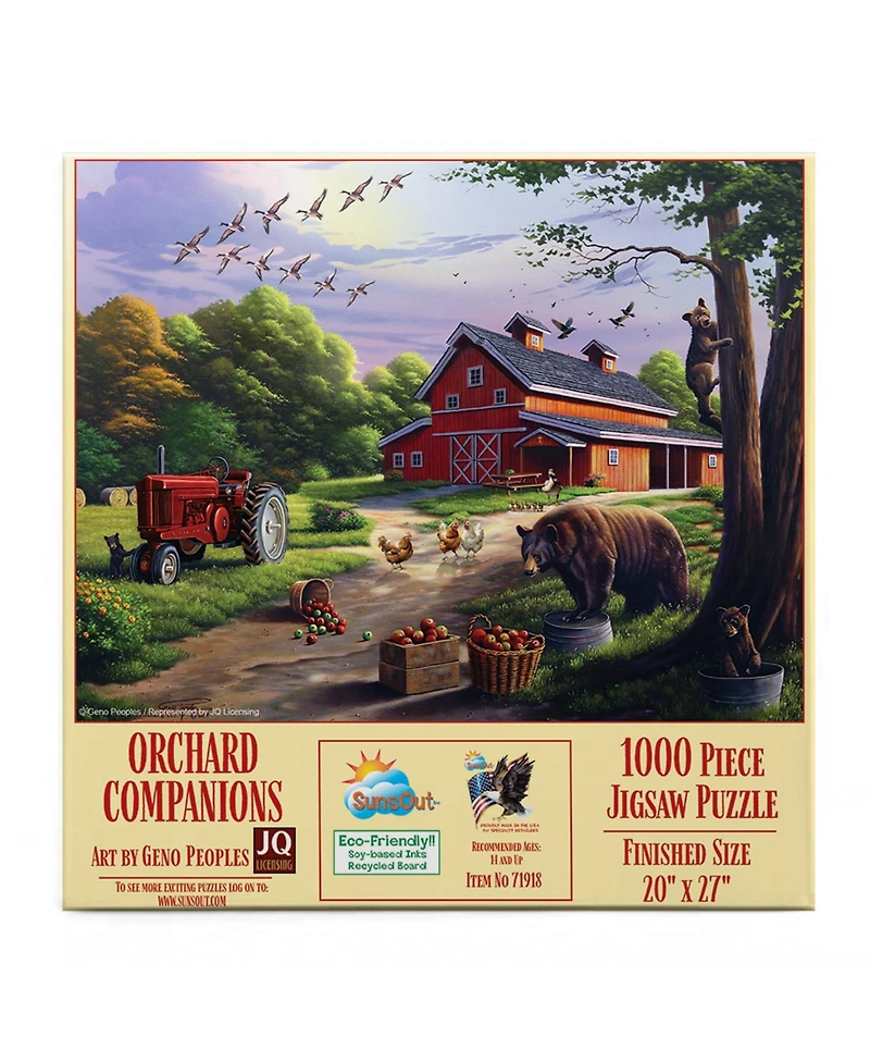 SunsOut Orchard Companions 1000 piece Jigsaw Puzzle for Adults