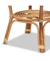 Furniture Cariel 21.5" Rattan Bohemian Coffee Table