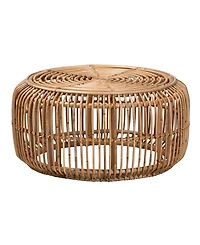 Furniture Aliane 30" Rattan Bohemian Coffee Table