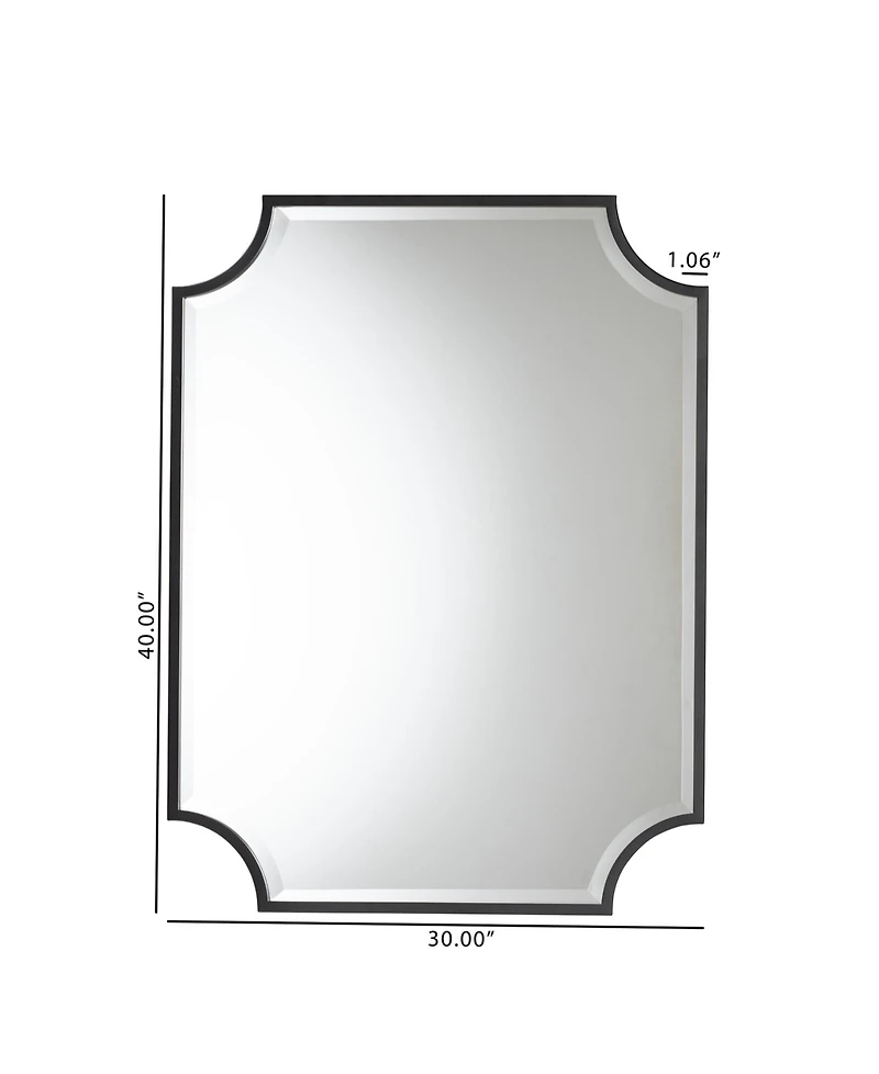 Boxton Studio Parcenet 30" Glass Accent Wall Mirror