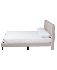 Boxton Studio Casol 60.6" Fabric Mid-Century Full Platform Bed
