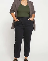 Universal Standard Women's Katie High Rise Crossover Jeans